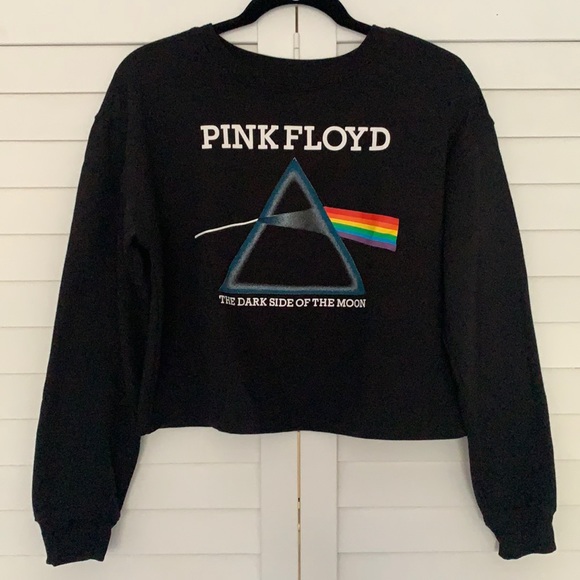 Pink Floyd Black Crop Sweater - Picture 6 of 8